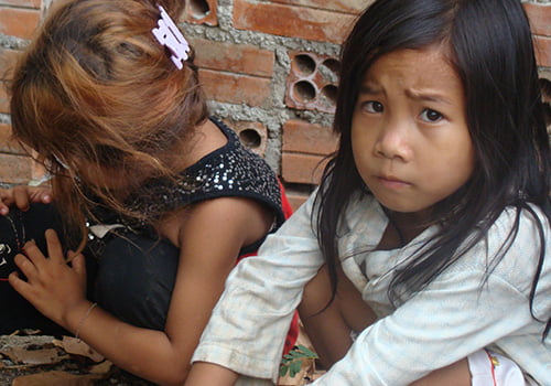 Filipino children. isonic cares about global communities. iSonic Web Design and Digital Marketing, Cleveland, Brisbane